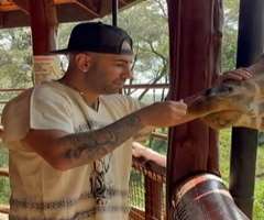 He once got tattoos of a whim which was opposed by the Muslim communities and had to get them removed. He posted a video titled 